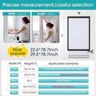 Windowprivacy Film Frosted Glass Static Cling Heat Blocking Window Tint For Home