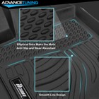 Fits 20-25 Nissan Sentra Non-slip Floor Mats All Season 3d Molded Carpet Tpe 3pc