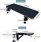 Ergonomics Desk Extender Tray  Foldable Computer Keyborad Tray Clamp Home Office