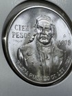 1978 Mexico 100 Pesos Large Silver Coin