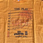 Cal Berkely Stanford Pac 12 Football     The Play     Vintage Rare T-shirt