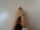 Antique 13  Boat Flying Shuttle Wooden Weaving Loom Bobbin