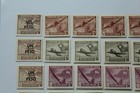 Lot Of 51 Unused Vintage Chile Stamps Correos  Airplane Theme   s13 