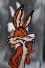 Vintage Looney Tunes Wile E Coyote Pepsi Collector Series Glass 1973 6  Drinking