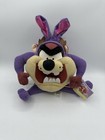 Vtg Warner Bros Looney Tunes Taz Easter Bunny Stuffed Plush Tasmanian Devil