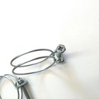 Qty 6 - Premium Radiator Coolant Hose Clamps 2 1 8 -1 3 4  Double Wire   Seal