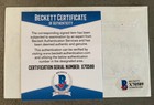 Motley Crue Rare 1987 Vince Neil Signed Autographed Receipt Beckett Certified  1