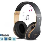 Wireless Headphones Bluetooth Noise Cancelling Stereo Earphones Over Ear Headset