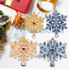 Touch Dimmable Lamp Christmas Snowflake Led Night Light For Xmas Tree Decor Diy