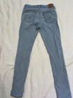 Levi s Women s 711 Skinny Jeans Light Wash Blue Mid Rise 5-pocket Denim