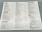 Vintage 1989 Houlihan s Restaurant Menu Pennsylvania 6  X 14  