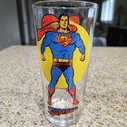 Lot Of 4 Vtg Pepsi Super Series 1976 Collector Glasses Superman Shazam Dc Comics