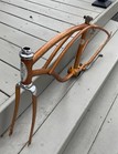 Vintage 1966 Schwinn Stingray Copper -tone Frame  Kick Stand  Head Badge Kb50512