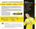 2019 Helio Castroneves Signed Indianapolis 500 Pennzoil Hero Photo Card Indy Car