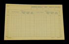 1943 wwii Home Front pay Roll Authorization Form Series E War Savings Bonds