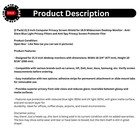 2 Pack 21 5 Inch Computer Privacy Screen Shield 16 9 Widescreen Desktop Monitor