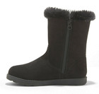 Cat   Jack Big Girls  Black Microsuede Hadlee Faux Shearling Fur Winter Boots