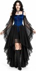 Witch Dress Women 2026 Halloween Costumes Woman Adults Medieval Vampire Butterfl