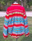Vintage Native American Seminole Ribbon Patchwork Jacket Ladies Xl Mens M l
