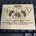 Klos 95 1 2 Mini Van Halen Vintage 80   s Rainbow Bumper Sticker La Radio 95 5