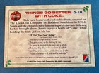 1993 Coca-cola Things Go Better With Coke  s10 Insert