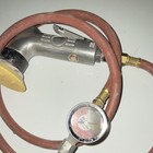 Pneumatic Right Angle Disk Air Sander polisher W  Sanding Pad  Hose   Gauge