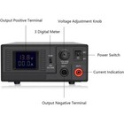 Switching Power Supply 13 8v Dc 30a Ac-dc Converter Cb Ham Radio Lab Use