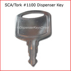 Tork  1100 Dispenser Key For Paper Towel And Toilet Tissue Dispensers-  2 pk  