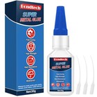 30 G  Super Glue For Metal  Instant Clear Adhesive 30 Grams   1 Pack Metal Glue