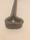 Old Antique Blacksmith Hand Forged Short 12    Horse Cattle Branding Iron   Jw  