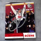 Dale Earnhardt Sr   Jr Press Pass Stealth 2000 Nascar Scene Signed Hofer Card