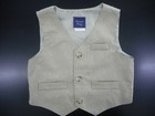 Toddler Boys Great Guy  48 4pc  Khaki Vest Suit Sizes 2t  3t   4t