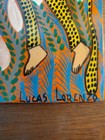 Mexican Folk Art Original Painting By Lucas Lorenzo Of Nahua Tribe