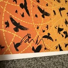 David Byrne Signed Tour Poster 18x24 Limited Edition Numbered Talking Heads