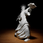  riot Of Liberty  Statue Urban Pop Art Sculpture Subversive Freedom Masterpiece