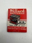 Vintage Matchbook Willard Batteries Full
