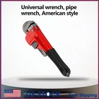 Small Pipe Wrench  6 Inch Straight Adjustable Mini Pipe Wrench Heavy Duty For Uz