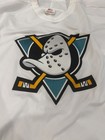 Vintage Ccm Mighty Ducks Ice Hockey Jersey Anaheim Size Xl 90s Logo Rare White