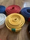 Lot Of 11 Martial Arts Karate Taekwondo Green Ted Blue Yellow Karate Belts