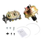 7  Zinc Street Hot Rod Power Brake Booster   Master Cylinder Brakes Custom Car