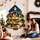 Christmas Felt Hanging Craft Religious Jesus 3ft Diy Felt Christmas Tree