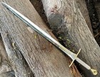 Handmade Damascus Steel Sword  Authentic Medieval Replica  Gift For Collectors  