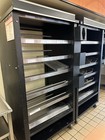 Commercial Self-service Bakery Display Case  Cubed Glass  Floor Model  5 Shelves