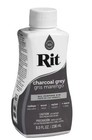 Rit  All Purpose Liquid Dye  Charcoal Grey  8 Fl  Oz 