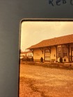 35mm Original Train Slide 1980 Unusual Junction Ohio Railroad Depot Station Vtg