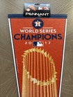 Mlb Houston Astros 2017 World Series Champions Trophy Logo Baseball Pennant