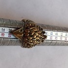 Gorgeous Rare Ancient Ring Bronze Roman Eagle  Symbol Old Authentic Artifact