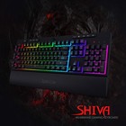Redragon K512 Shiva Rgb Wired Gaming Keyboard W  Macro Keys   Wrist Rest  Black