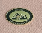 Hills Of Gold Rapid City South Dakota 2003 Black Gold Tone Souvenir Lapel Pin