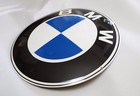 Enamel Plaque Bmw 12  Logo Collectable Sign Circle Warranty-10 Ys Metal Emblem